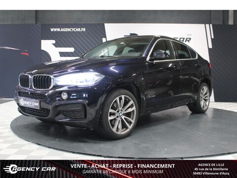 BMW X6 xDrive 30d- PACK M - BVA -TOIT OUVRANT- SIEGES CHAUFFANTS 2018 occasion Villeneuve-d'Ascq 59493