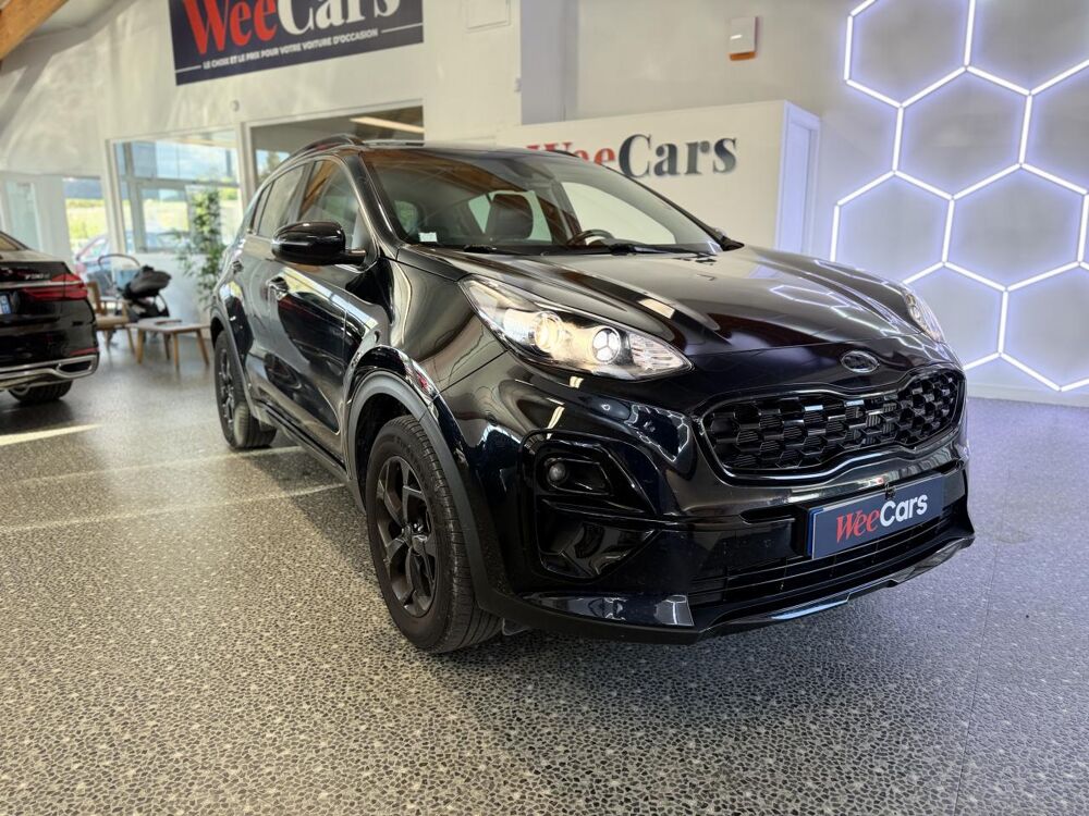 Sportage 1.6 CRDI 135CH HYBRID MHEV 48VOLT BLACK EDITION 4X2 DCT BVA 2021 occasion 16000 Angoul&ecirc;me
