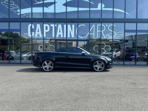 A3 Cabriolet 2.0 TDI - 150 - BV S-tronic 8V SLine, Ambition Lu 2015 occasion 33450 Montussan