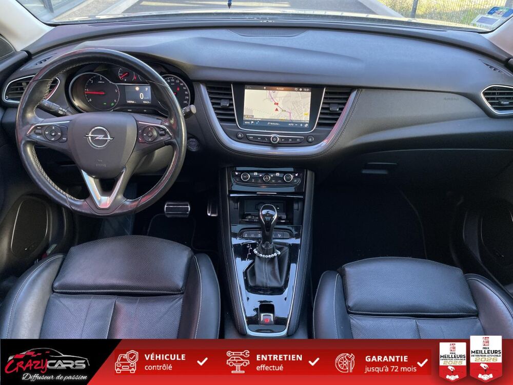 Grandland x 2.0 177 BVA Ultimate - CAM 360 - DENON - PANO 2018 occasion 25300 Pontarlier