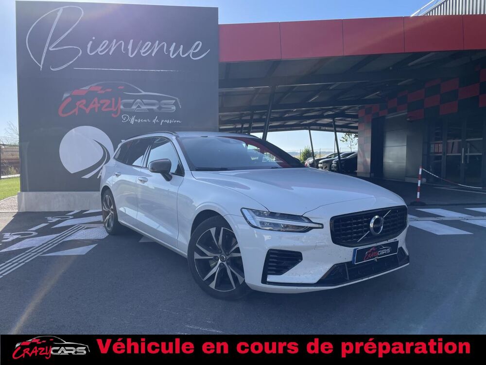V60 R-Design T6 AWD Camera - H & K - Recharge 253 + 87 2020 occasion 25300 Pontarlier