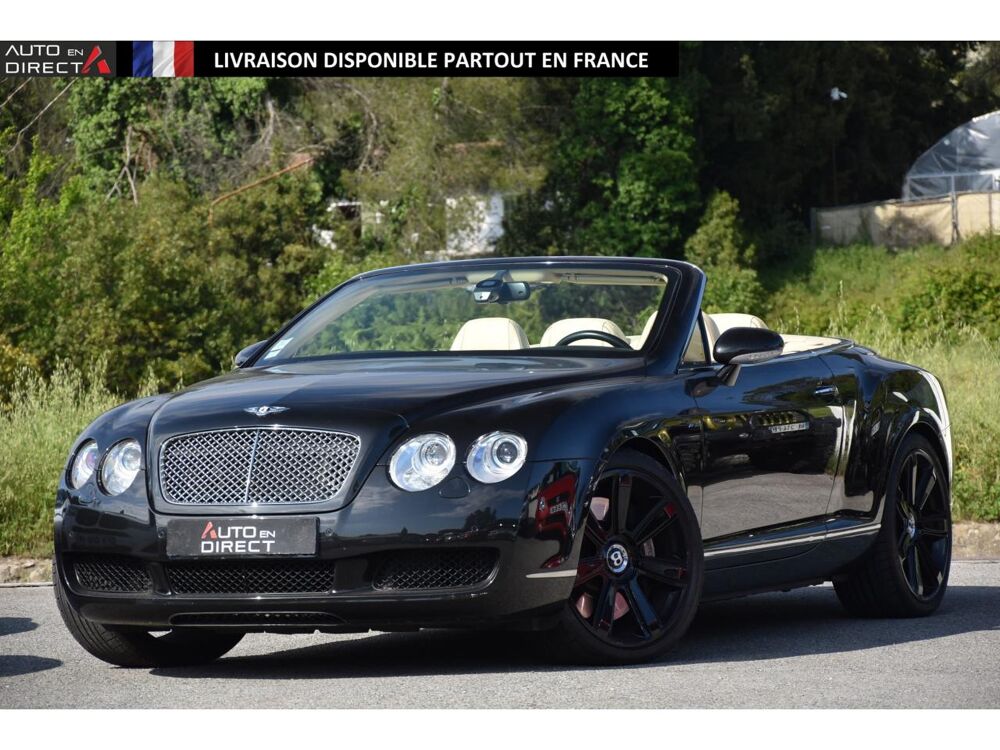 Continental Convertible 6.8i - BVA CONVERTIBLE CABRIOLET . 2008 occasion 06250 Mougins