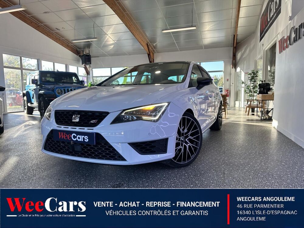 Leon 2.0 TSI 280 CUPRA DSG BVA START-STOP - GARANTIE 12 MOIS 2014 occasion 16000 Angoul&ecirc;me