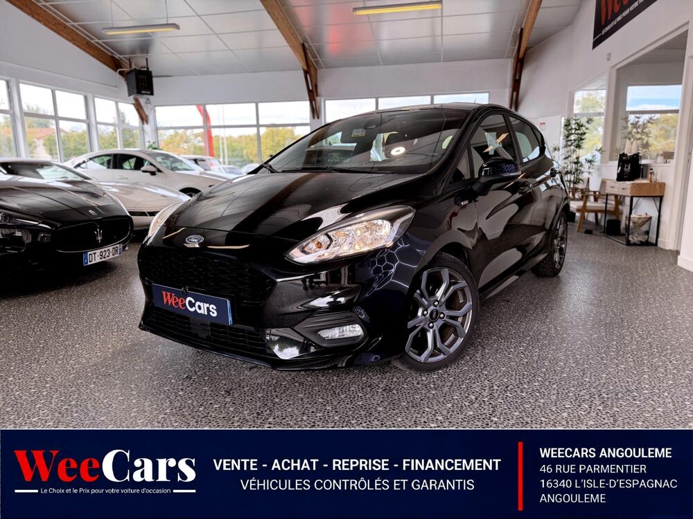 Fiesta 1.0 EcoBoost - 100 S&S Euro 6.2 2017 BERLINE ST-Line PHASE 2019 occasion 16000 Angoul&ecirc;me