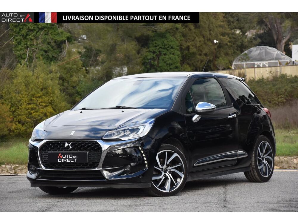 DS3 1.6 BlueHDi S&S - 120 BERLINE Sport Chic PHASE 3 2016 occasion 06250 Mougins