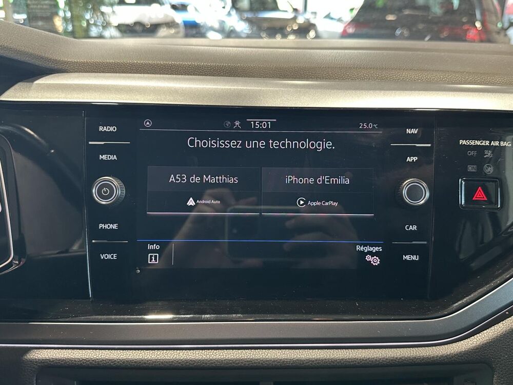Polo Active 1.0 TSI - 95 - DSG 7 - CARPLAY - VIRTUAL COCKPIT - 2021 occasion 25300 Pontarlier
