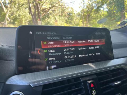X3 30D M SPORT xDrive 265CH - H&K - CAM 360 - DIGITAL KEY 2018 occasion 13760 Saint-Cannat