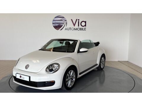 Volkswagen COCCINELLE II BEETLE CABRIOLET 1.6 105 - DISTRIBUTION OK / VIDANGE OK / CA 2013 occasion Saujon 17600