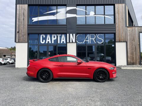 Mustang 5.0 V8 450 CH FASTBACK COUPE GT PH 2 RECARO-FR-GARANTIE 12 M 2019 occasion 33127 Saint-Jean-d'Illac