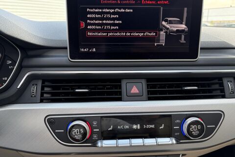 A4 Audi Avant 2.0 TDI 190 Quattro S tronic 7 Toit ouvrant Cam&eacute;r 2016 occasion 78760 Jouars-Pontchartrain