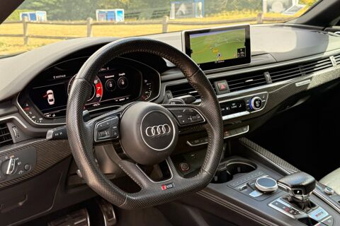 RS5 Audi Coup&eacute; V6 2.9 TFSI 450 quattro France Carbone Garantie 1 2018 occasion 78760 Jouars-Pontchartrain