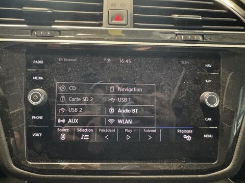 Tiguan 2.0 TDI 4 MOTION CARAT EXCLUSIVE - 190 - TOIT OUVRANT - CAM 2020 occasion 25300 Pontarlier