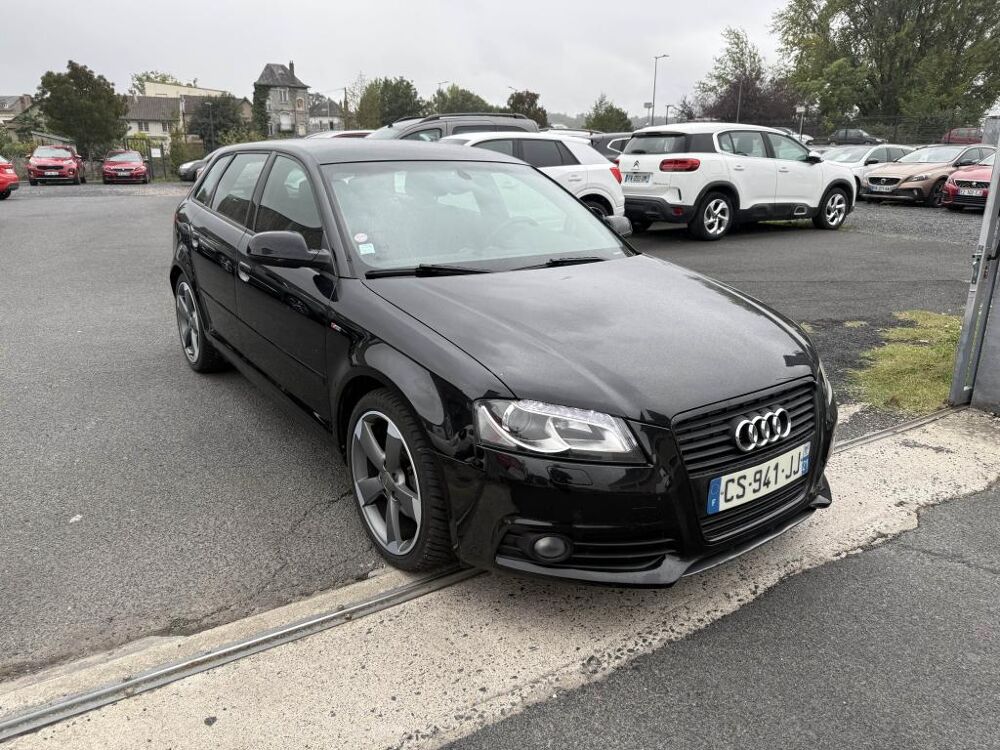 A3 SportBack 2.0 TDI DPF - 140 - Start/Stop SPORTBACK S Line RA 2013 occasion 19100 Brive-la-Gaillarde