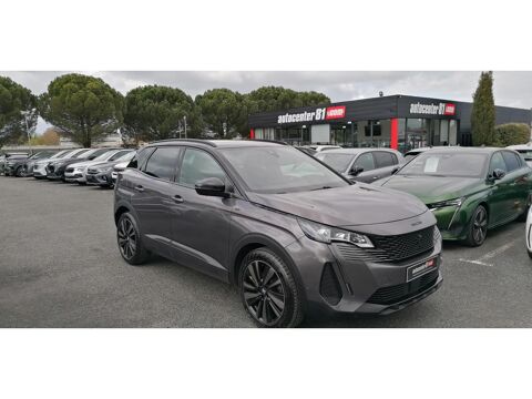 Peugeot 3008 1.5 BlueHDi 130 EAT8 GT +PK BLACK+HAYON ELECTRIQUE 2022 occasion Soual 81580
