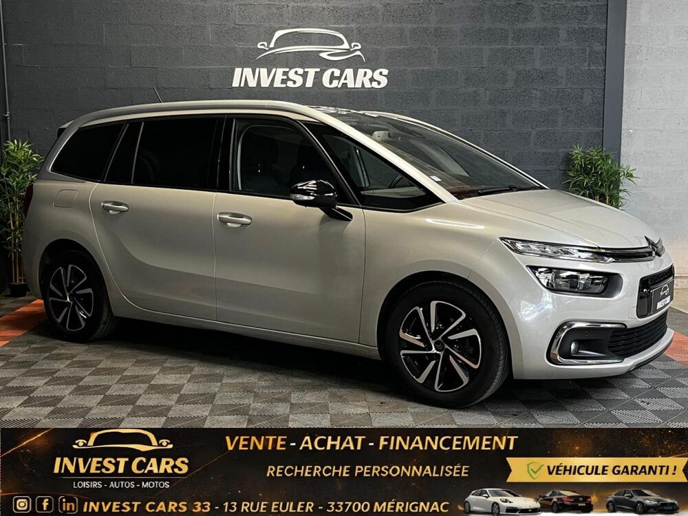 C4 Spacetourer 7 PLACES 1.2 12V 130ch - COURROIE CHANGEE - GRAND MONOSPACE 2021 occasion 33700 M&eacute;rignac