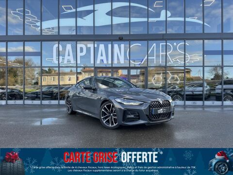 BMW S&eacute;rie 4 420d Coup&eacute; M Sport - BVA Sport COUPE G22 420d PHASE 1 - GAR 2021 occasion Montussan 33450