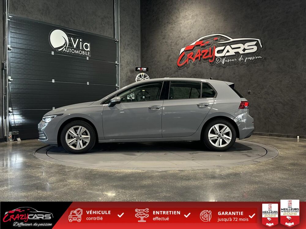Golf 1.5 eTSI OPF - 150 - BV DSG 7 VIII BERLINE Life 1st PHASE 1 2020 occasion 25300 Pontarlier