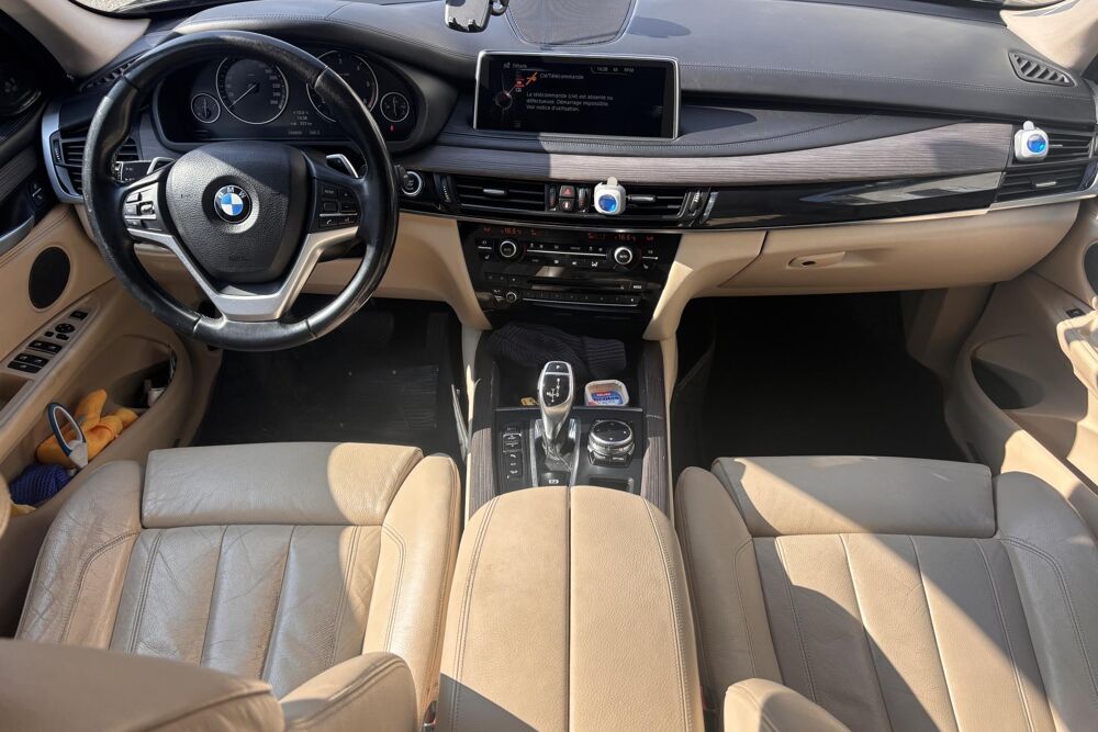 X5 F15 30d 258ch BVA Sport Toit ouvrant - Cam&eacute;ra de recul & Si&egrave; 2014 occasion 78760 Jouars-Pontchartrain