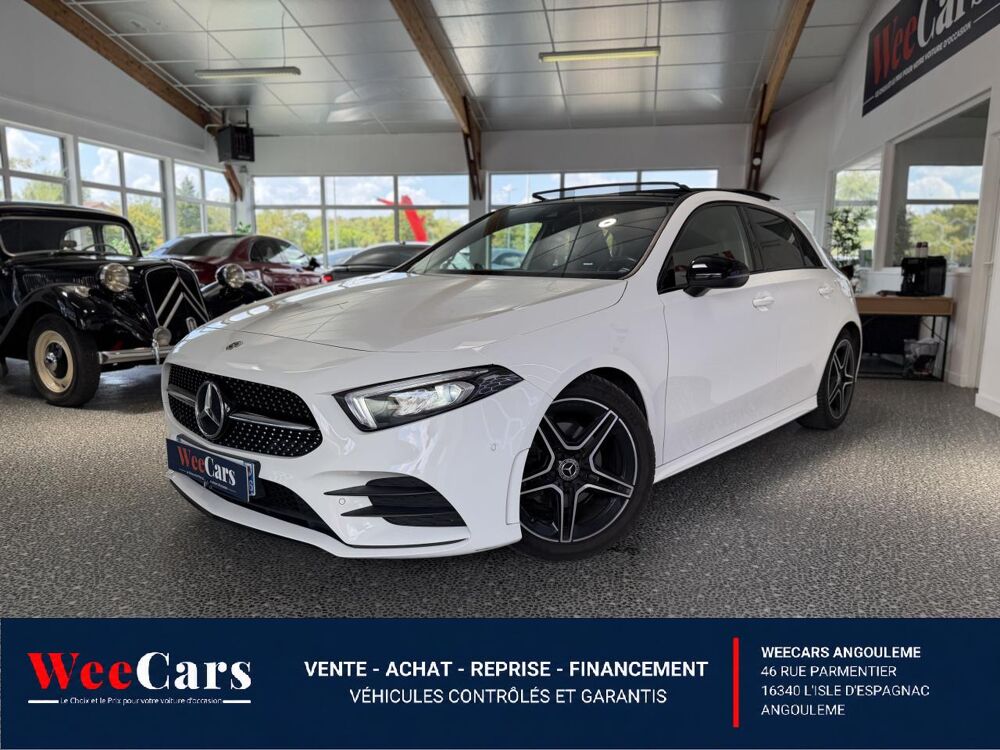 Classe A 2.0 200 D 150CH AMG LINE 8G-DCT BVA GARANTIE 12 MOIS 2021 occasion 16000 Angoul&ecirc;me