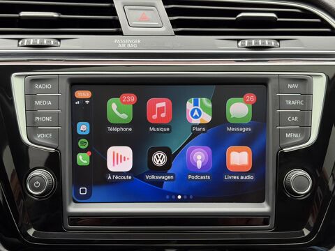 Touran 2.0 TDI 150 DSG Carat 1&egrave;re Main Attelage Toit ouvrant Pack 2017 occasion 67440 Marmoutier