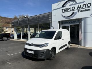 Berlingo 1.5 BlueHDI - 100 Fourgon M Driver 650 kg TVA RECUPERABLE + 2022 occasion 19100 Brive-la-Gaillarde