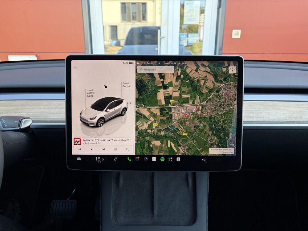 Model Y Grand Autonomie Dual Motor 4x4 1er Main AWD Attelage Autopil 2023 occasion 67440 Marmoutier