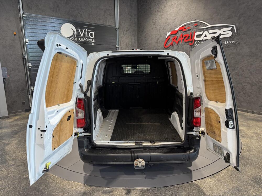 Berlingo 1.5 BlueHDi - 100 - CAM - ATTELAGE - 3 PLACES - REGULATEUR 2019 occasion 25300 Pontarlier