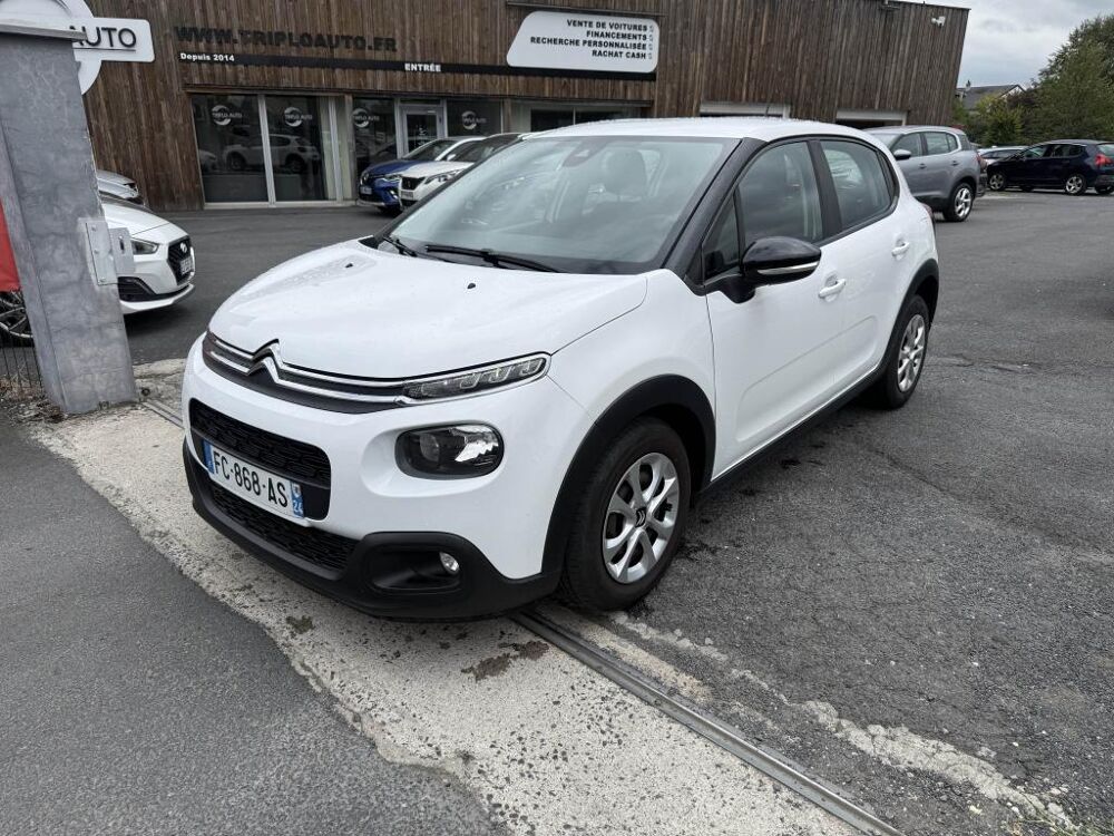 C3 1.5 BlueHDi - 100 S&S Feel gps + clim + radar AR 2018 occasion 19100 Brive-la-Gaillarde