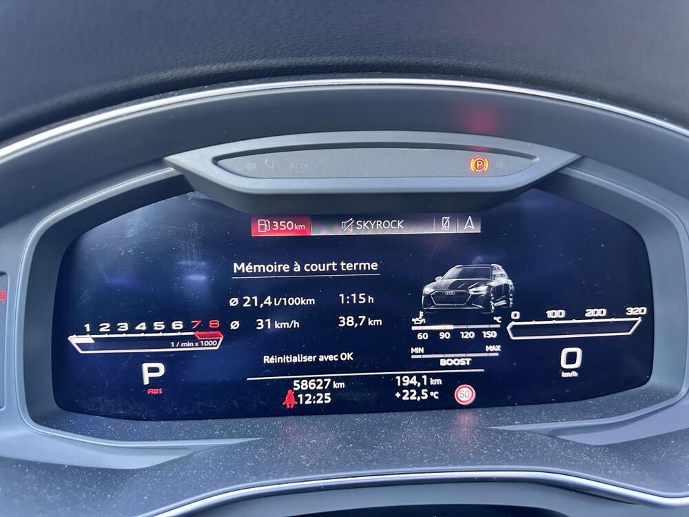 RS6 QUATTRO 4.0i V8 TFSI - 600 - BVA TIPTRONIC - GARANTIE 12 MOI 2020 occasion 33450 Montussan
