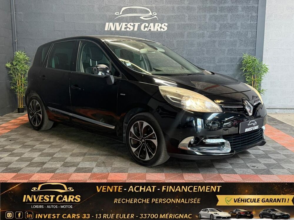 Sc&eacute;nic 1.5 dCi FAP 110ch BV Bose Edition - GARANTIE 6 MOIS MINIMUM 2014 occasion 33700 M&eacute;rignac