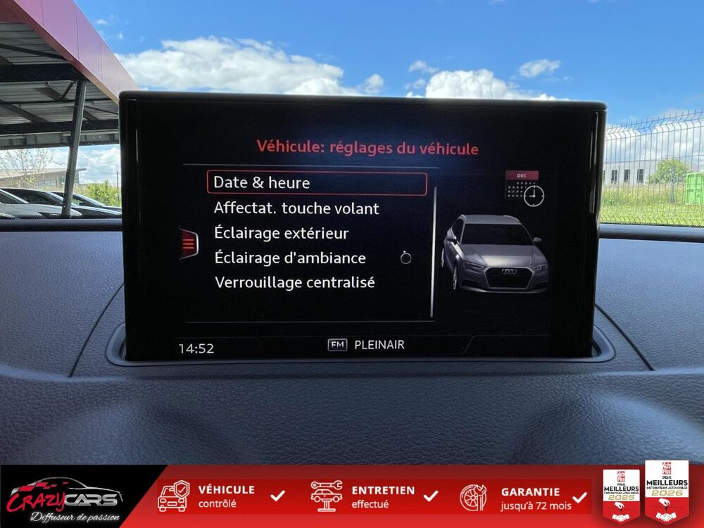 A3 1.5 35 TFSI 150 S-Tronic Business Line - AppleCarplay 2019 occasion 25300 Pontarlier
