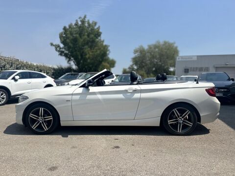 Serie 2 CABRIOLET 218D 150 SPORT BVA8 - CARPLAY - CUIR CHAUFFANT - B 2015 occasion 13760 Saint-Cannat