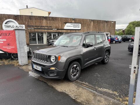 Jeep Renegade 1.4 MultiAir - 140 4x2 Limited gps + clim + radar AR 2017 occasion Brive-la-Gaillarde 19100