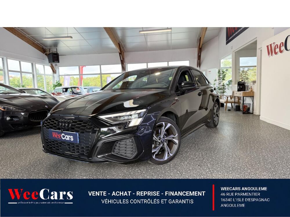 A3 1.5 35 TFSI - 150 CH S-Tronic 7 S-line -GARANTIE 12 MOIS 2023 occasion 16000 Angoul&ecirc;me