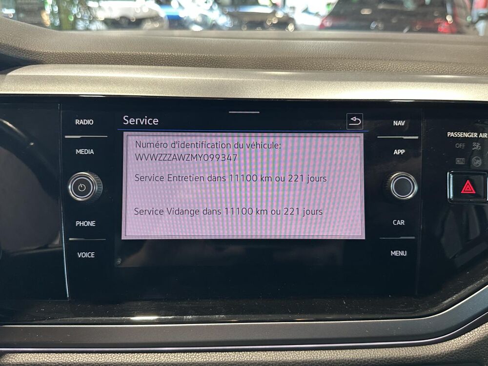 Polo Active 1.0 TSI - 95 - DSG 7 - CARPLAY - VIRTUAL COCKPIT - 2021 occasion 25300 Pontarlier