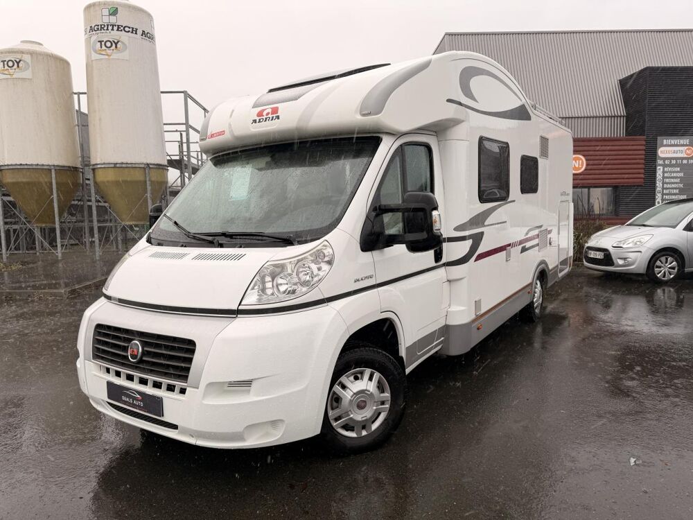 Ducato Adria Profil&eacute; Matrix 680 SP - Porteur : Fiat 2,3l - 130 ch - 2012 occasion 22640 Plestan
