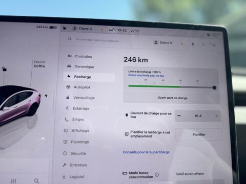 Model 3 HIGHLAND STANDARD - INT BLANC - JANTES 18 2024 occasion 13760 Saint-Cannat