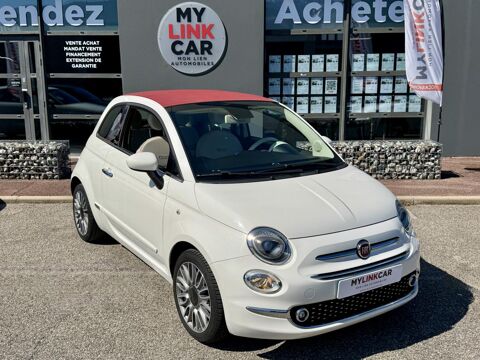 Fiat 500 C Cabriolet lounge 1.2i 69 Eco Pack 2020 2019 occasion Montbonnot-Saint-Martin 38330