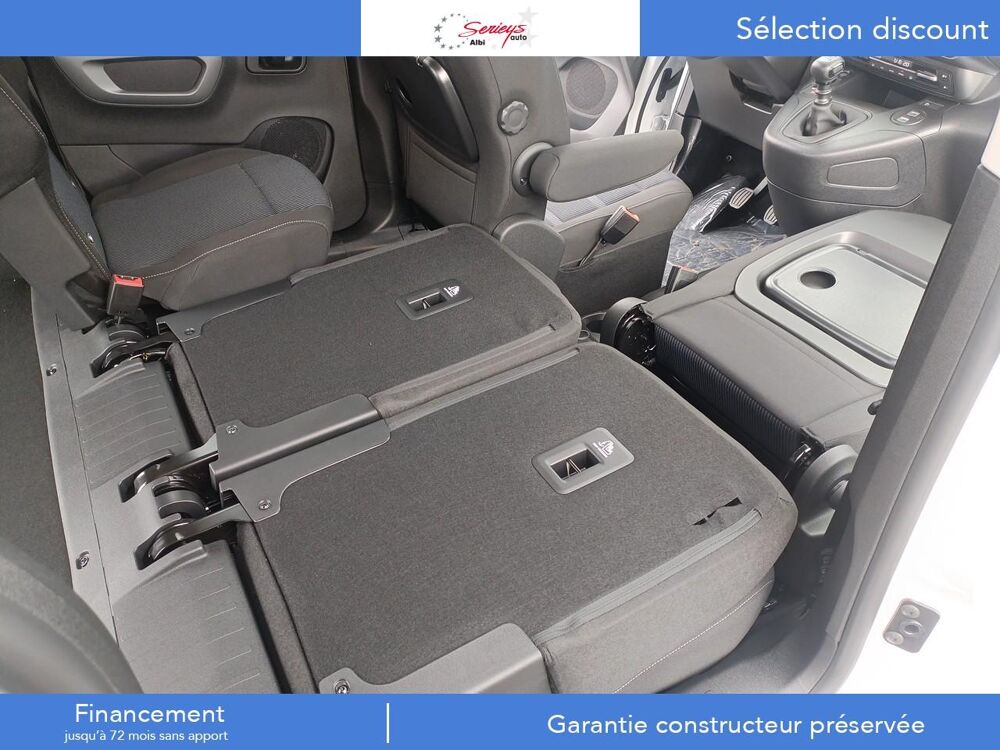 Doblo BlueHDi 130 BVM6 CAMERA AR+RADAR AV+AR GRIP CONTROL SIEGES A 2025 occasion 81000 Albi
