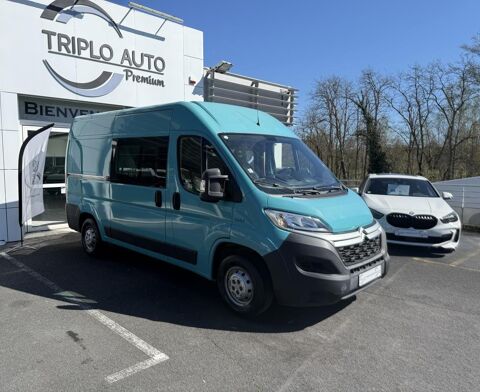 Citro&euml;n Jumper Confort L2H2 2.0 BlueHDI - 110 CABINE APPROFONDIE - TVA RECU 2019 occasion Brive-la-Gaillarde 19100