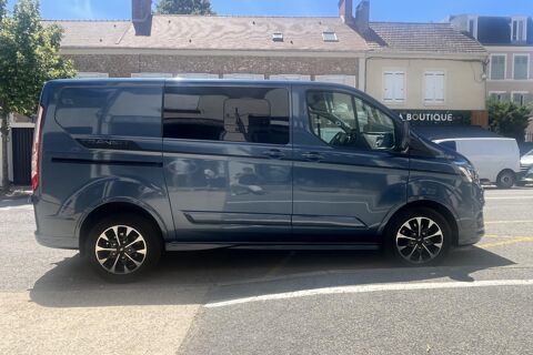 Transit Custom Ford 320 L1H1 2.0 EcoBlue - 185 ch - Carplay - 2 portes lat&eacute; 2020 occasion 78760 Jouars-Pontchartrain