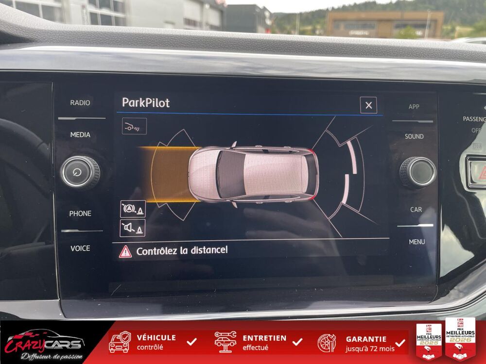 Polo VI 1.0 TSI 95 Cam&eacute;ra - Applecarplay United IQ Drive 2020 occasion 25300 Pontarlier