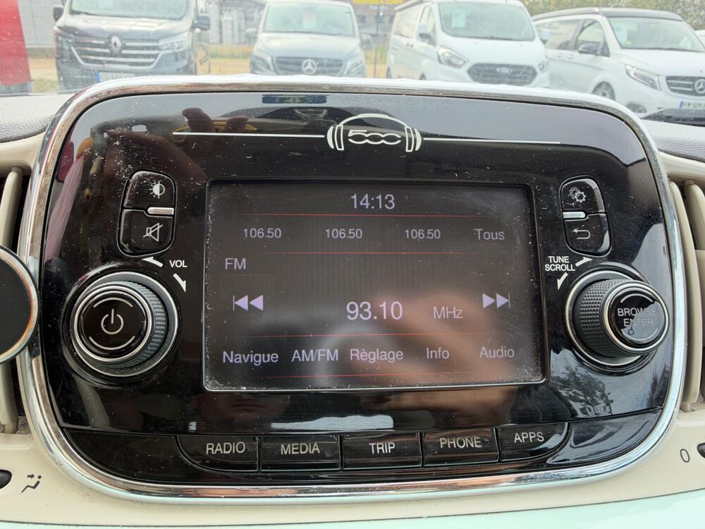500 1.2i - 69 - BLUETOOTH 2017 occasion 25300 Pontarlier