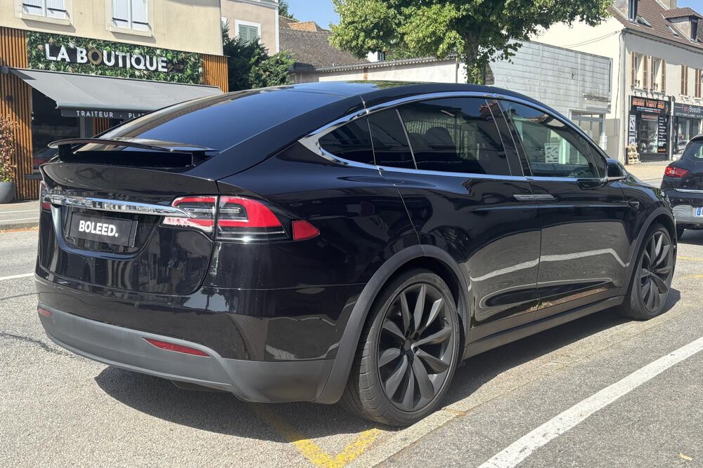 Model X 100D 525 ch- Autopilot Am&eacute;lior&eacute; - Int&eacute;rieur Cuir & Cam&eacute;ra 36 2018 occasion 78760 Jouars-Pontchartrain