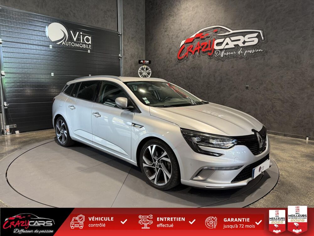 M&eacute;gane Estate 1.6 dCi GT - 165 - BOSE - ATH - CAM 2018 occasion 25300 Pontarlier