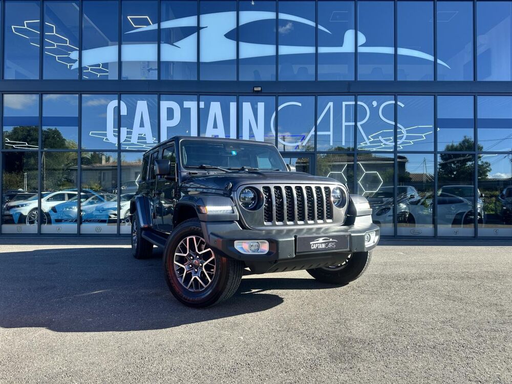 Wrangler 2.0i 380CH 4xe  Unlimited Sahara GARANTIE 12 MOIS 2022 occasion 33450 Montussan