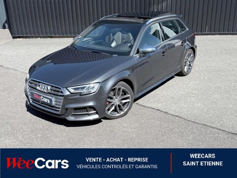 Audi S3 SPORTBACK 2.0 TFSI 310 QUATTRO S-TRONIC BVA PANO/DIAMANT/MEP 2017 occasion Saint-Just-Saint-Rambert 42170
