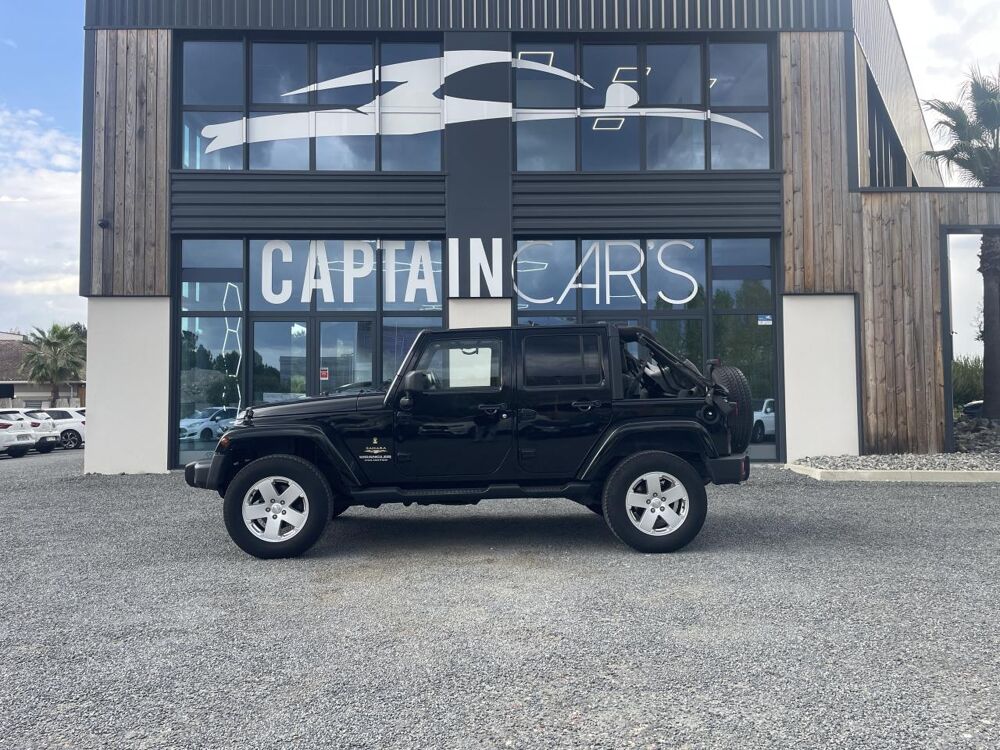Wrangler 2.8 CRD 200 CH FAP BVM 6 Unlimited Sahara PH 2, TOIT DUR + C 2012 occasion 33127 Saint-Jean-d'Illac