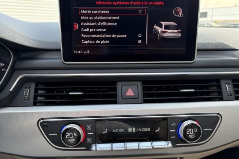 A4 Audi Avant 2.0 TDI 190 Quattro S tronic 7 Toit ouvrant Cam&eacute;r 2016 occasion 78760 Jouars-Pontchartrain