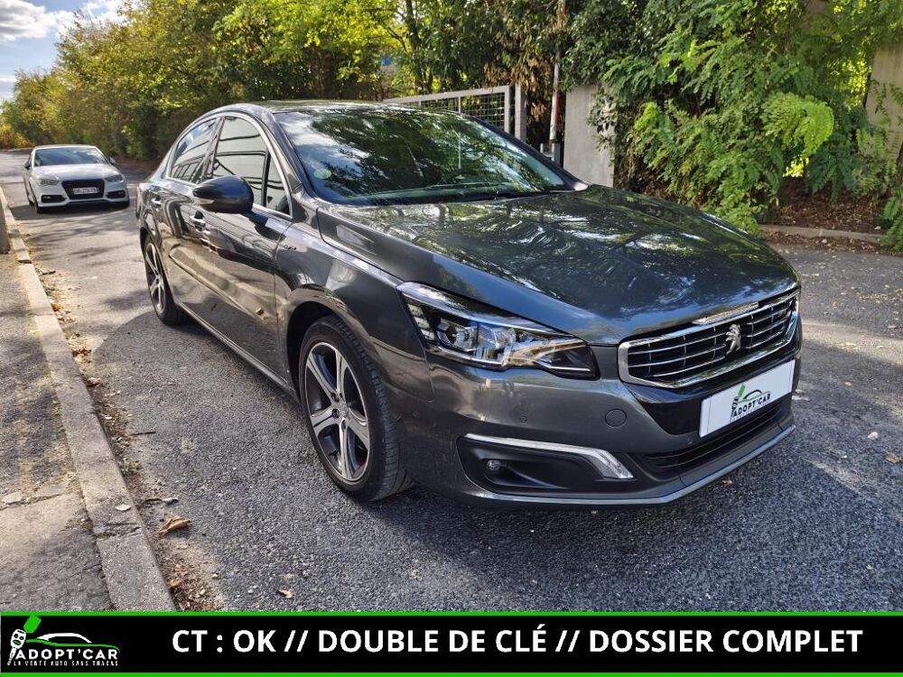 508 2.2 HDi 16V - 200 - BVA BERLINE GT PHASE 2 2015 occasion 77185 Lognes